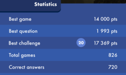 Trivial Quiz Pursuit Knowledge screen 2