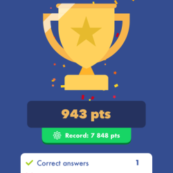 Trivial Quiz Pursuit Knowledge screen 3