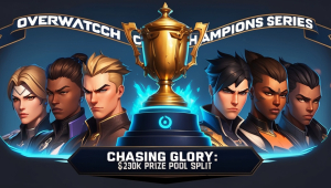 Chasing Glory: Unpacking the $260K Prize Pool Split at the Overwatch Champions Series logo