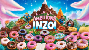 InZoi: A Whimsical World of Ambitions and Themed Donuts logo