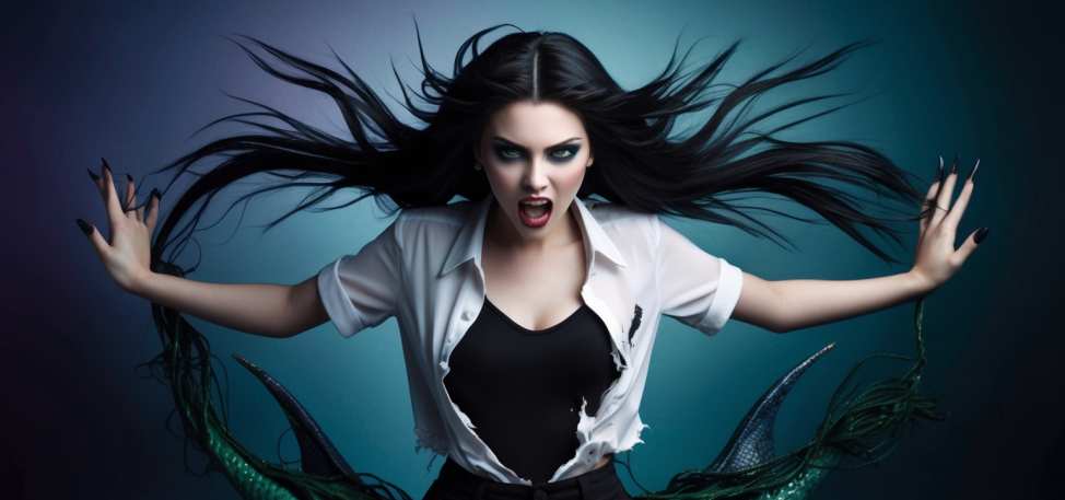 Unveiling Vex: From Everyday Retail to Unleashed Siren Fury